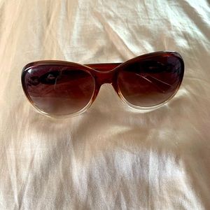 Brown, fade, Dior sunglasses.